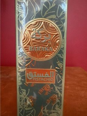 Baraka Pistachio Scented Product - Green & Copper Packaging